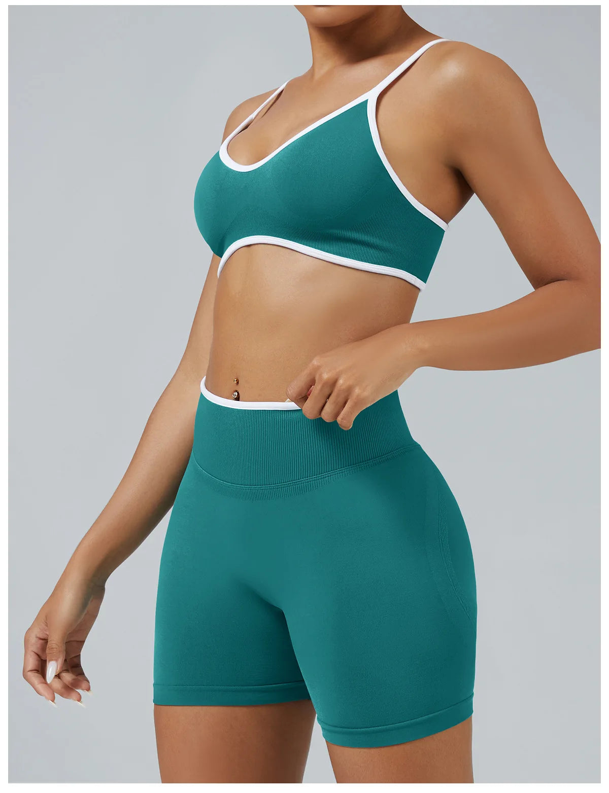 GYMBABE Vortex Sculpt Short Set