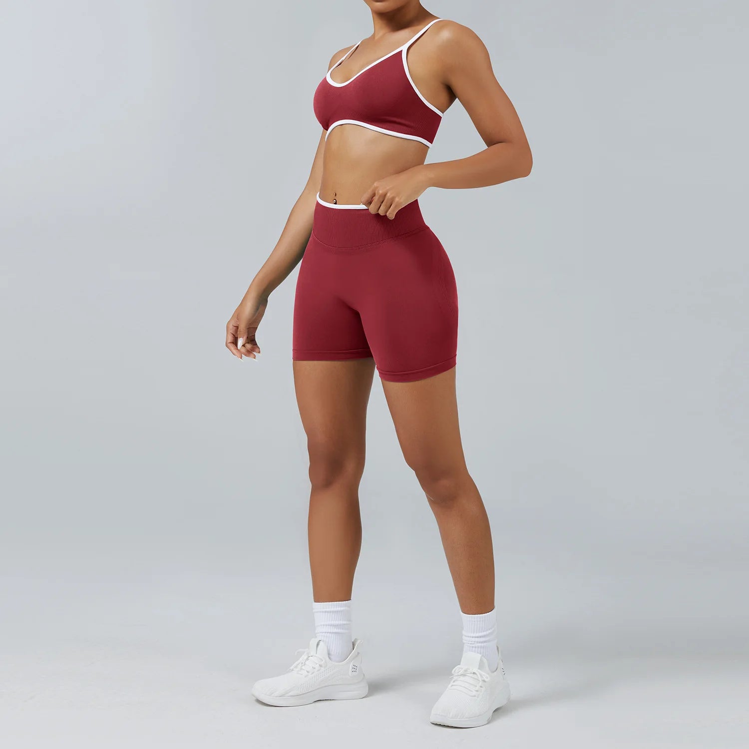 GYMBABE Vortex Sculpt Short Set