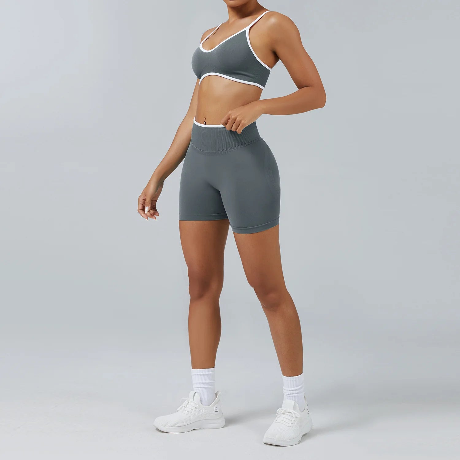 GYMBABE Vortex Sculpt Short Set