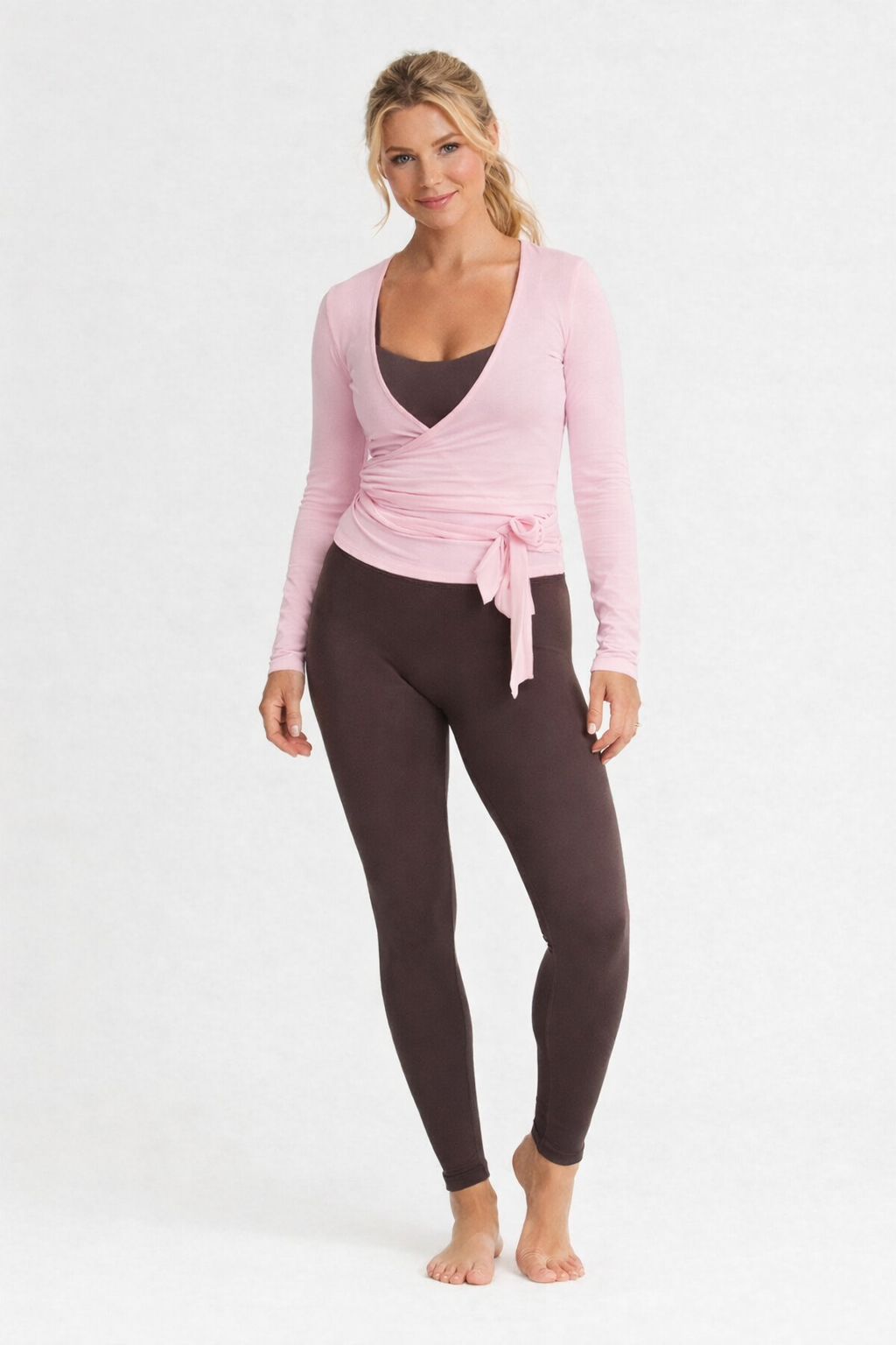 Gymbabe Flow Wrap Top