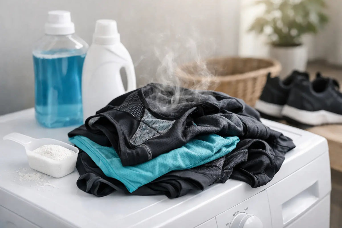 Gymkleding geur verwijderen zonder je set te slopen