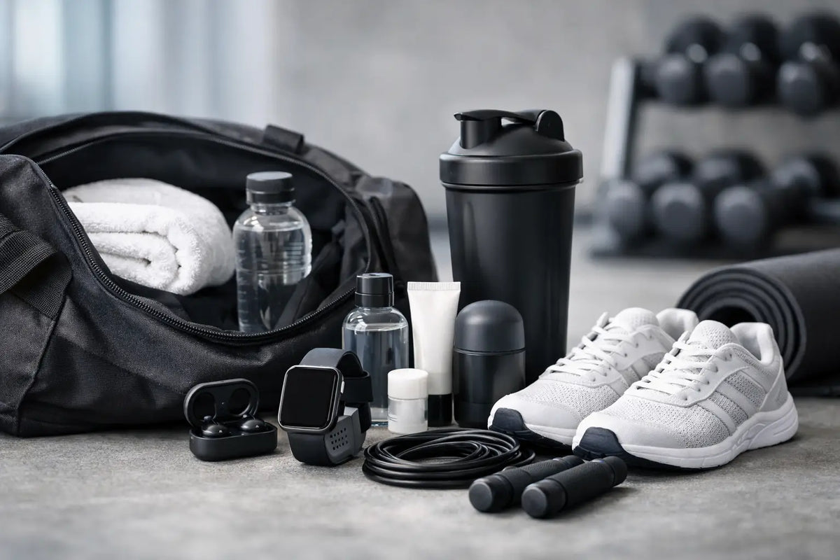 10 essentials voor gym tas die je echt gebruikt