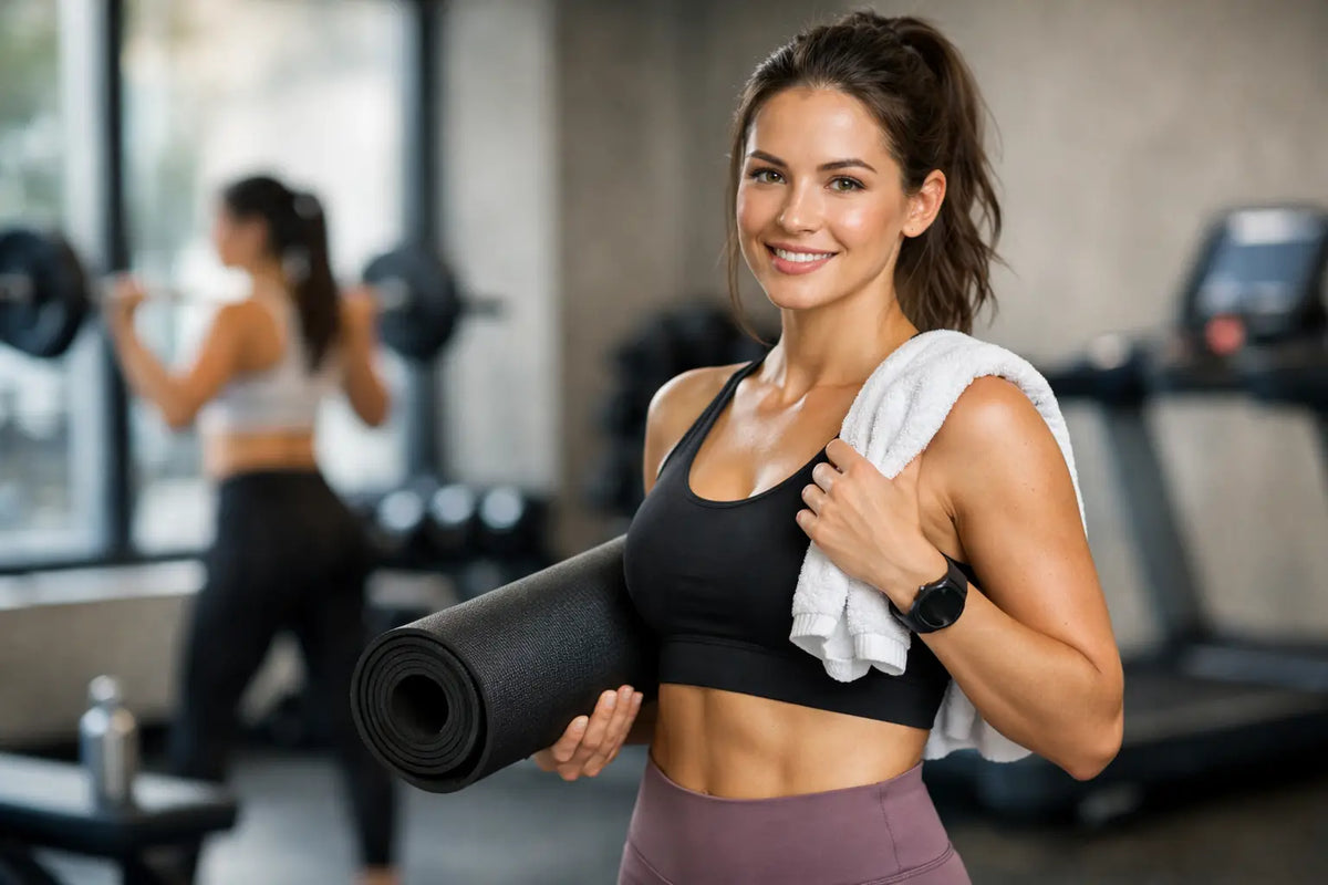 Gids voor vrouwelijke gymstijl die werkt