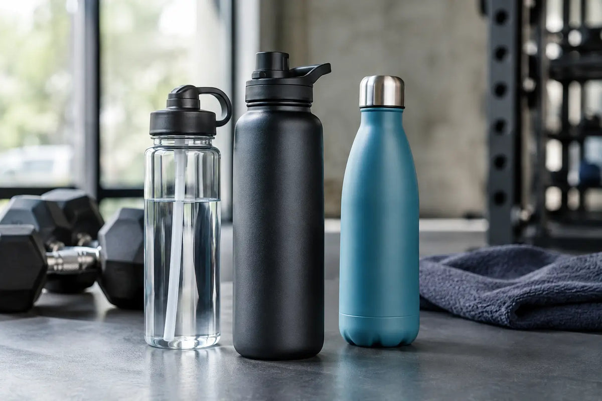 Beste sportflessen voor fitness in de gym