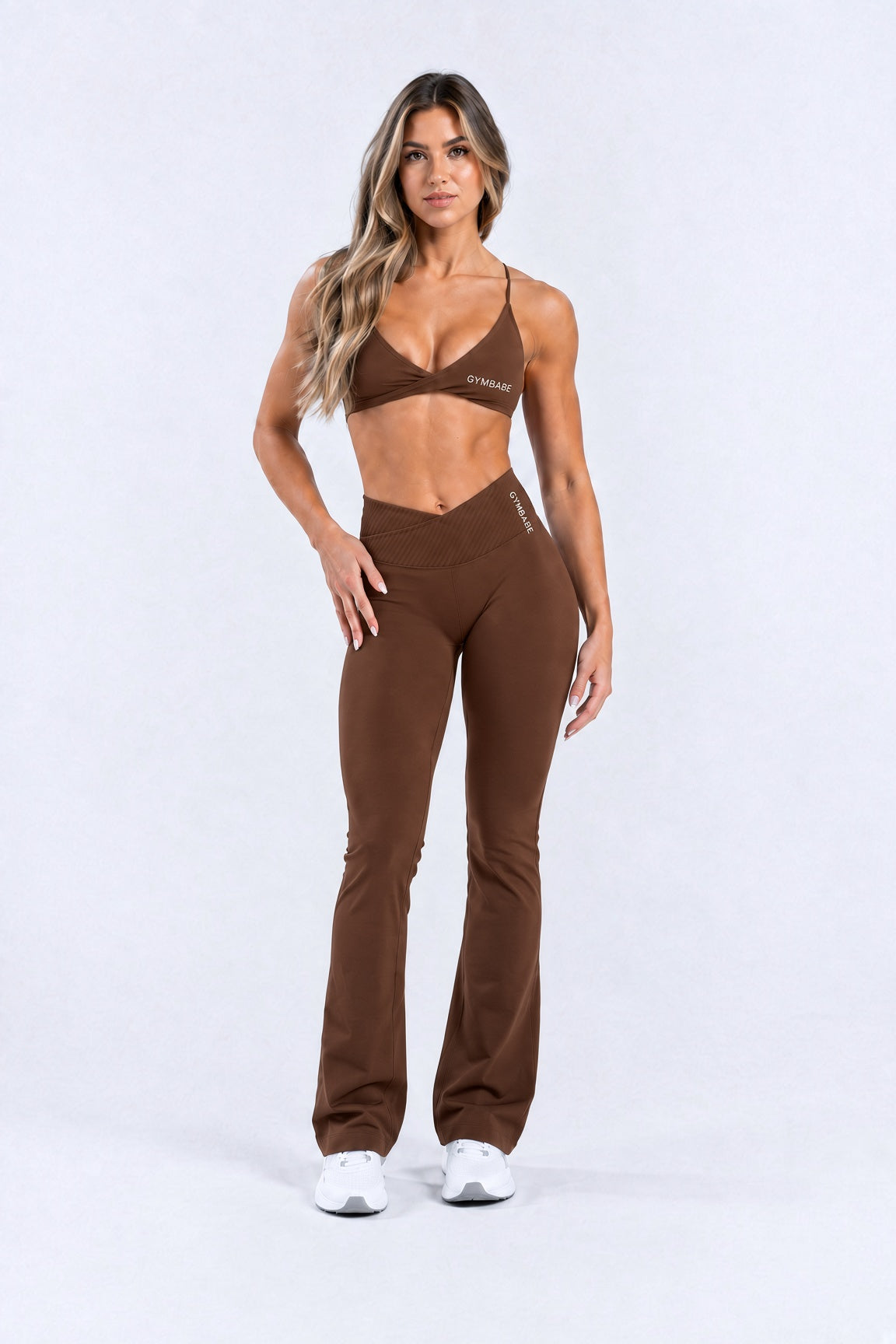 GYMBABE V-Shape Flare Set