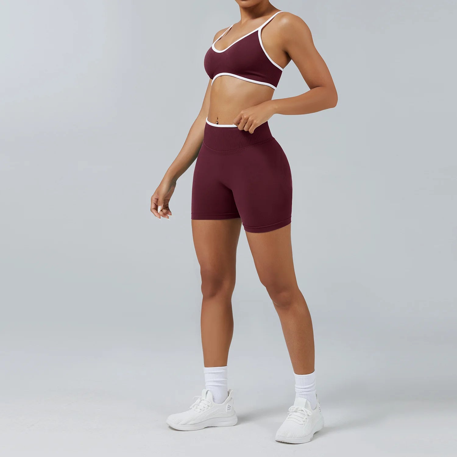 GYMBABE Vortex Sculpt Short Set