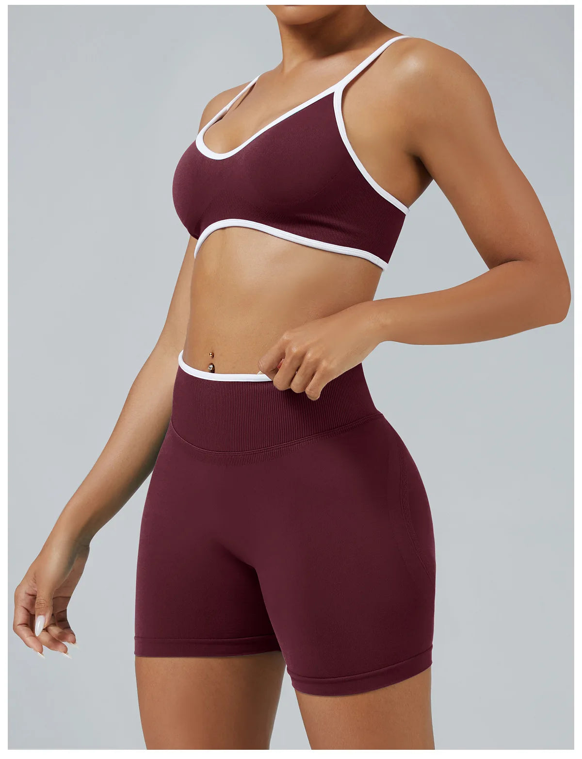 GYMBABE Vortex Sculpt Short Set