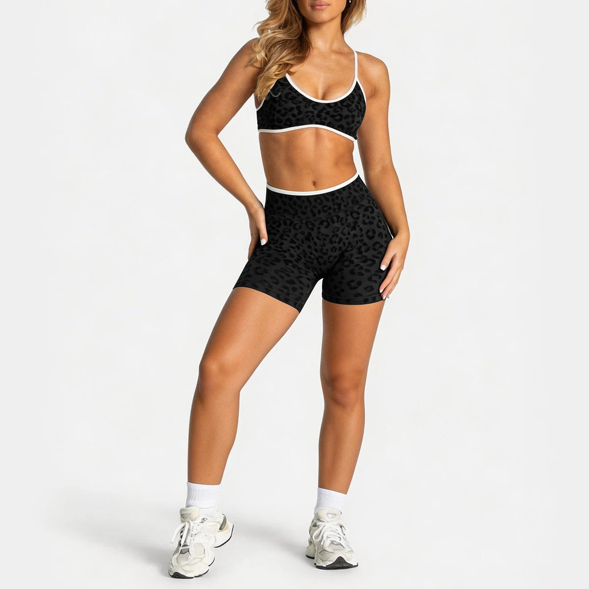 Gymbabe Leopard Sculpt Set