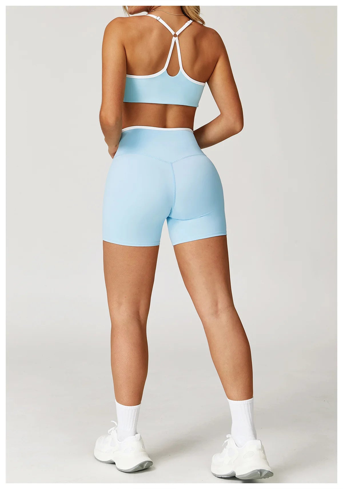 GYMBABE Contour Short Set