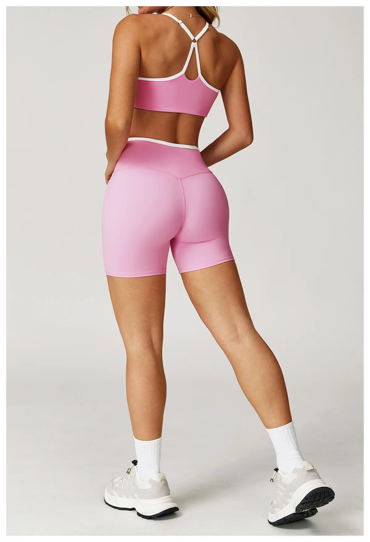 GYMBABE Contour Short Set