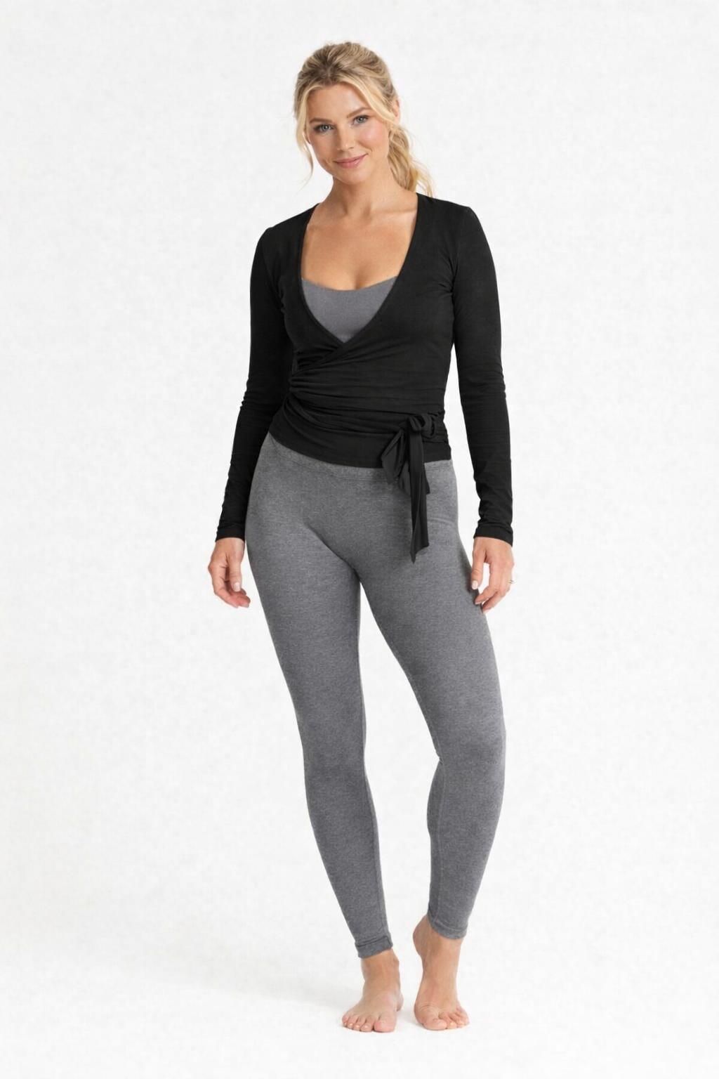 Gymbabe Flow Wrap Top