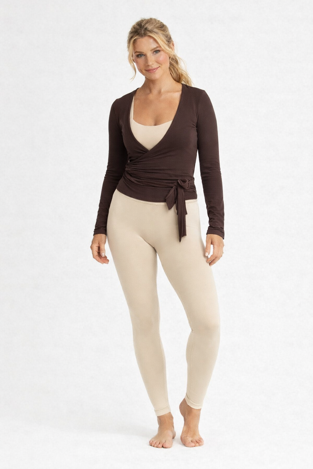 Gymbabe Flow Wrap Top
