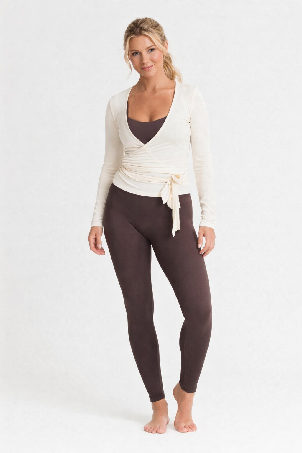 Gymbabe Flow Wrap Top